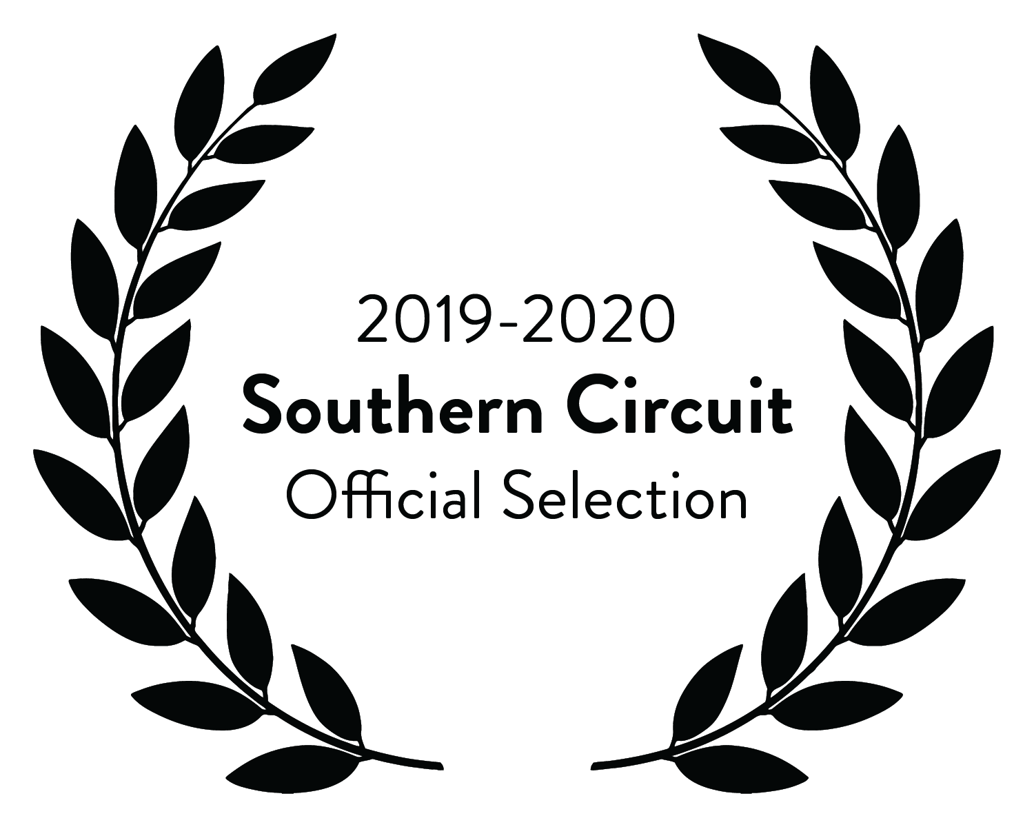 2019-2020 Southen Circuit laurels in black and white