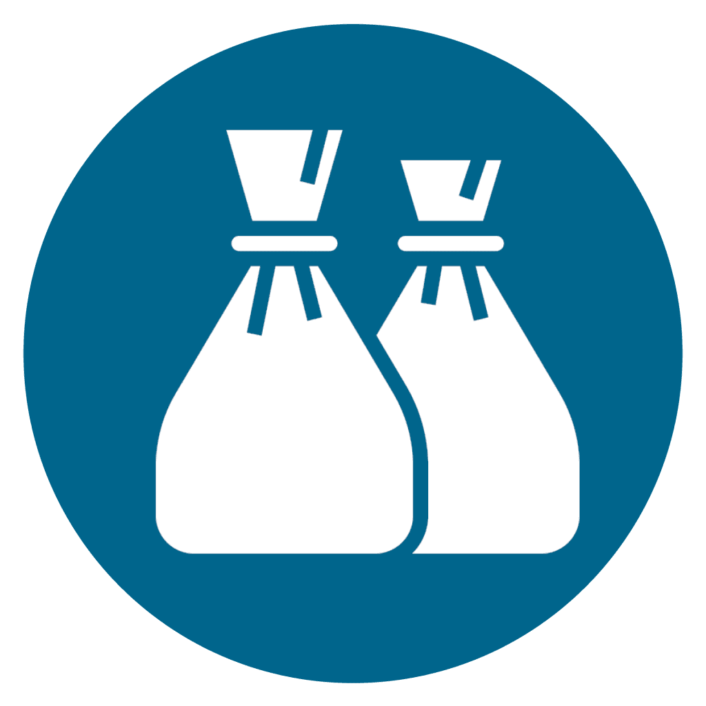 Clip Art of Trashbags