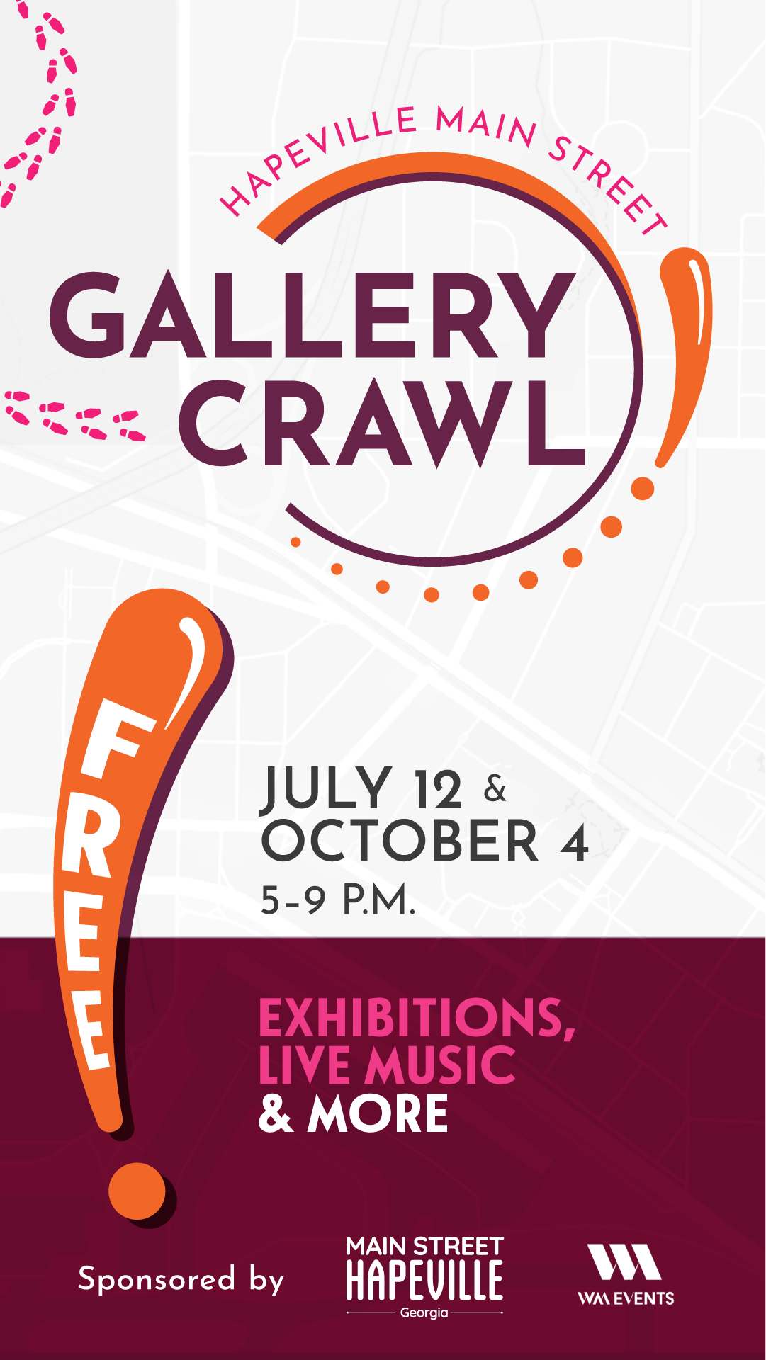 HVL Gallery Crawl Social-Vertical